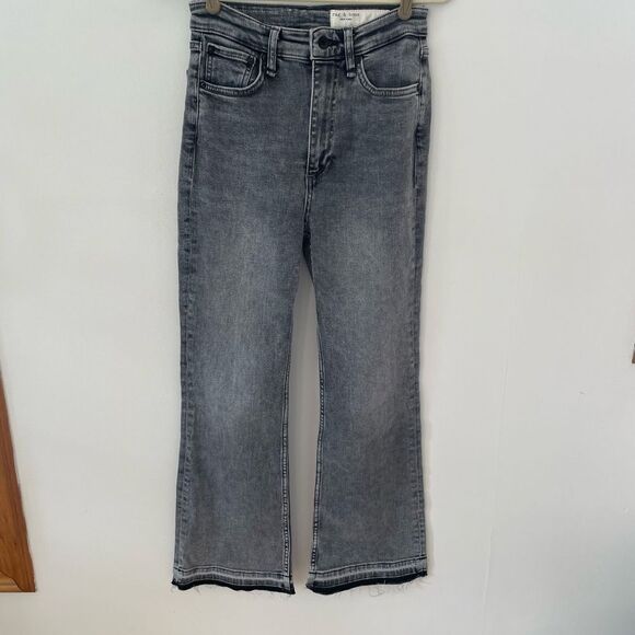 Rag & Bone Casey High Rise Ankle Flare Jeans Size 26 Harley - Picture 3 of 16